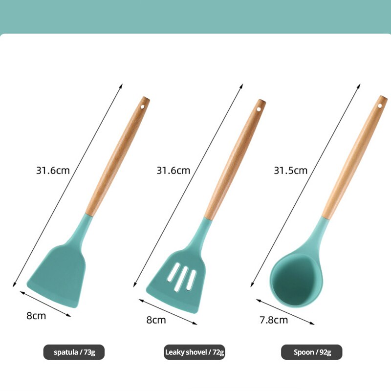 Non-Stick Baking/Cooking Tools Set - 12 Pieces