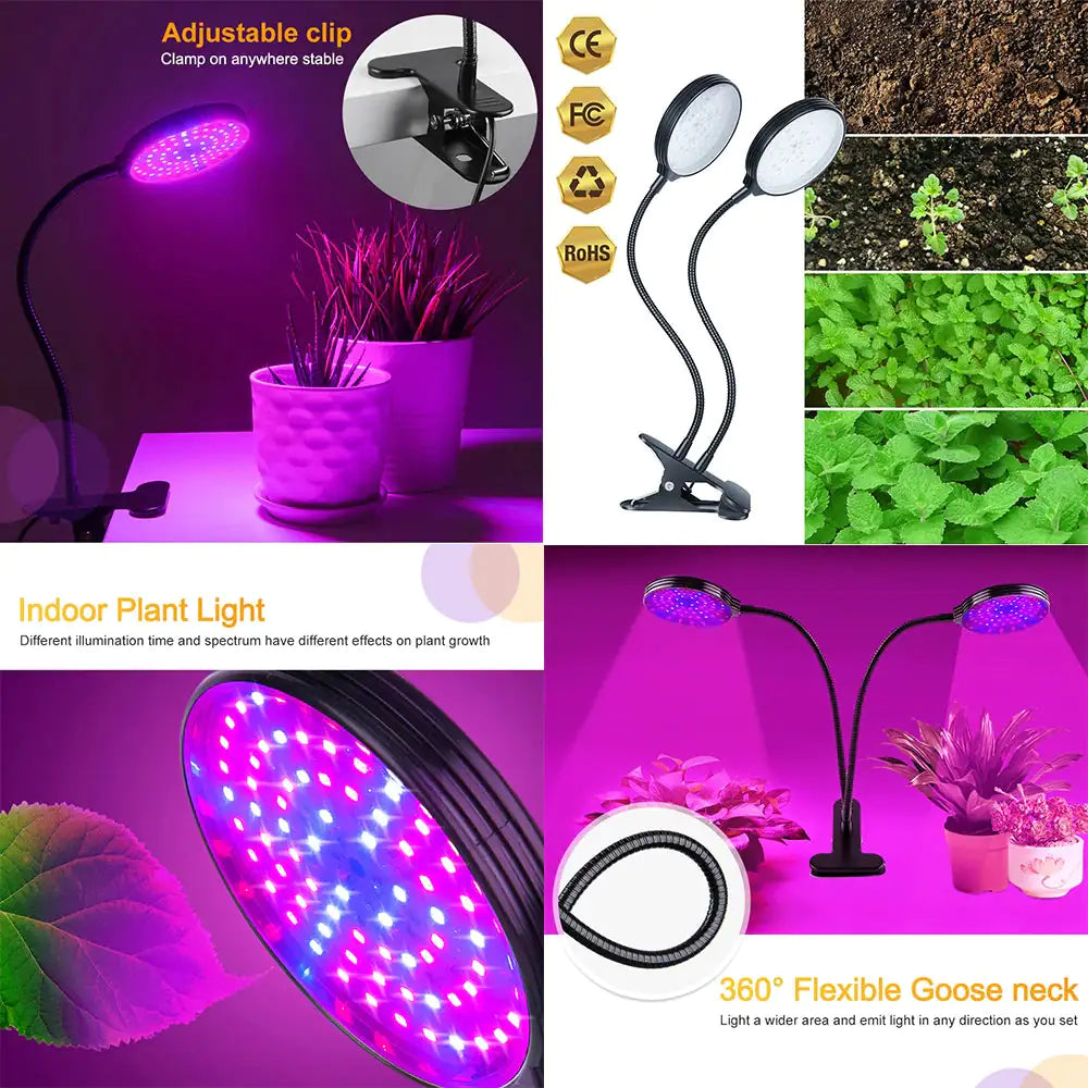 LED Grow Light - Full Spectrum, 60W