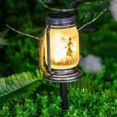 Outdoor Waterproof Mason Jar Garden Light - Solar