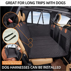 Waterproof Backseat Hammock with Hard Bottom