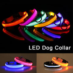 LED Adjustable Dog Collar - Waterproof