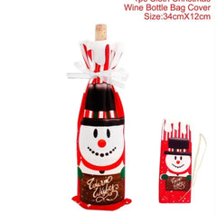 HolidayCheers™ Christmas Wine Bottle Cover