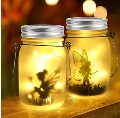 Outdoor Waterproof Mason Jar Garden Light - Solar