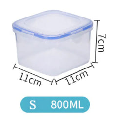 Transparent Food Storage Containers