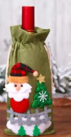 HolidayCheers™ Christmas Wine Bottle Cover