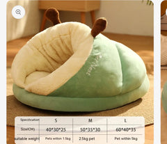 Slipper-Shaped Pet Bed