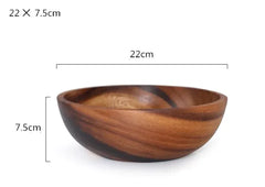 Natural Wood Multi-Purpose Bowls