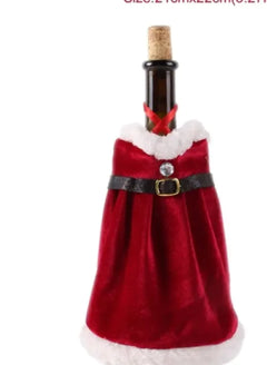 HolidayCheers™ Christmas Wine Bottle Cover