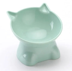 Cute Cat-Shaped Pet Bowl