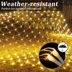 Fairy Lights - Solar - Mesh Net