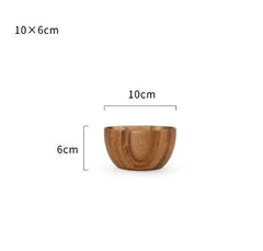 Natural Wood Multi-Purpose Bowls