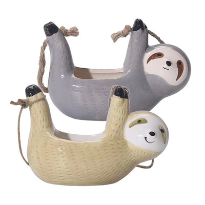 Cute Sloth Planter - Indoor/Outdoor