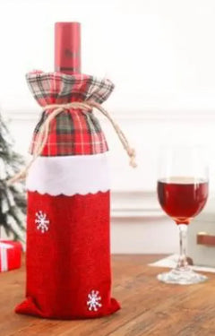 HolidayCheers™ Christmas Wine Bottle Cover