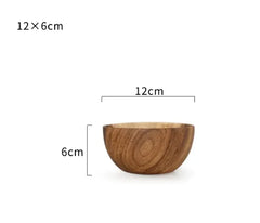 Natural Wood Multi-Purpose Bowls