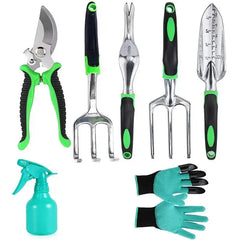 Heavy Duty Gardening Tool Set - 8 or 10 Piece Sets