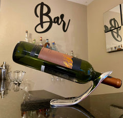 Free-Standing Wine Bottle Holder