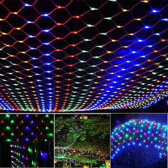 Fairy Lights - Solar - Mesh Net