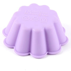 Flower-Shaped Non-Stick Silicone Baking Cups