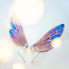 Fairy Butterfly Wings Hanging Earrings