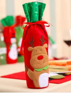 HolidayCheers™ Christmas Wine Bottle Cover