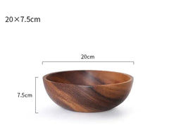 Natural Wood Multi-Purpose Bowls