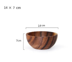 Natural Wood Multi-Purpose Bowls