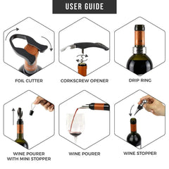 Deluxe Wine Bottle Opening Kit