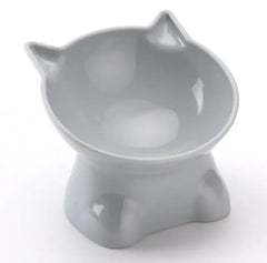 Cute Cat-Shaped Pet Bowl