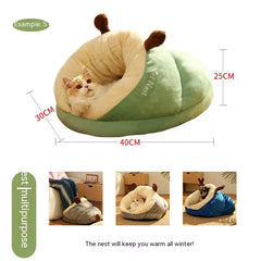 Slipper-Shaped Pet Bed