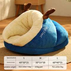 Slipper-Shaped Pet Bed