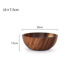 Natural Wood Multi-Purpose Bowls